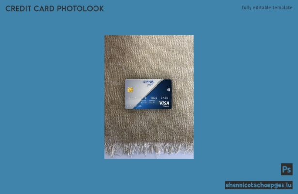 Philippinische Nationalbank (PNB) Visa Classic Karte – Beispielansicht